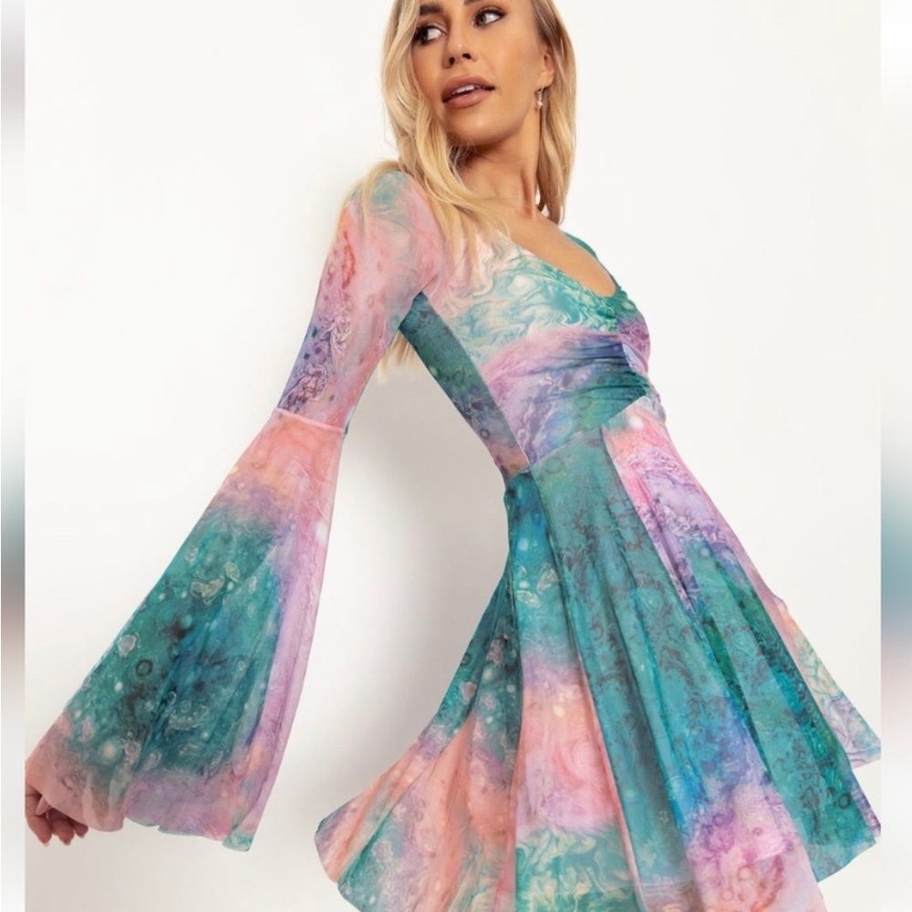 NWT ✨Blackmilk✨ LIMITED EDITION Jupiter Spectrum Dress
